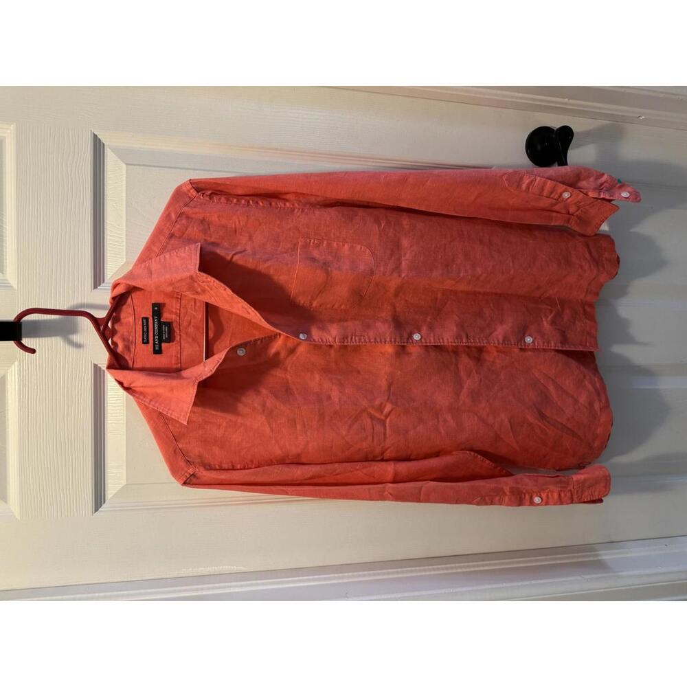 Pre Owned Island Company Women’s Coral Classic Linen‎ Shirt